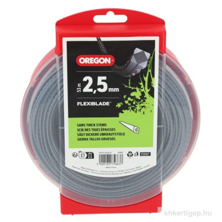 Damil 2.5mm szögletes Oregon Flexiblade 53 méter