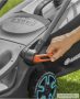 Gardena PowerMax 37/36V P4A akkumulátoros fűnyíró akkumulátorral