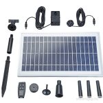 Pontec PondoSolar 600 Control Solar szökőkút készlet