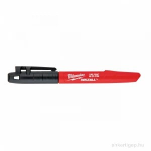 Milwaukee INKZALL™ Jelölő filc Vágott hegyű (1 - 4,8 mm) Fekete 1 db