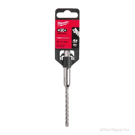 Milwaukee MX4 SDS-Plus 4 élű fúrószár  5 x 50/110 mm  1 db