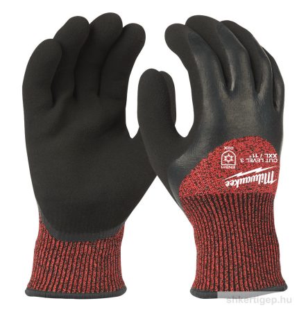 Milwaukee Vágásbiztos védőkesztyű-Téli verzió - 3/C  -XXL/11 -1pár
