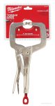   Milwaukee TORQUE LOCK™ C-formájú önzáró szorító, elfordítható pofákkal 11' 1 db