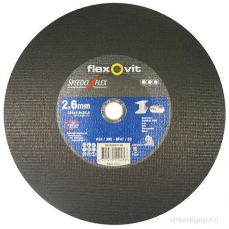 Flexovit speedoflex vágókorong 356x2,6x25,4