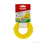 Damil 2.7mm kerek Oregon  15m sárga akasztóval