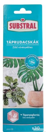 Substral zöld táprudacska 30 db-os