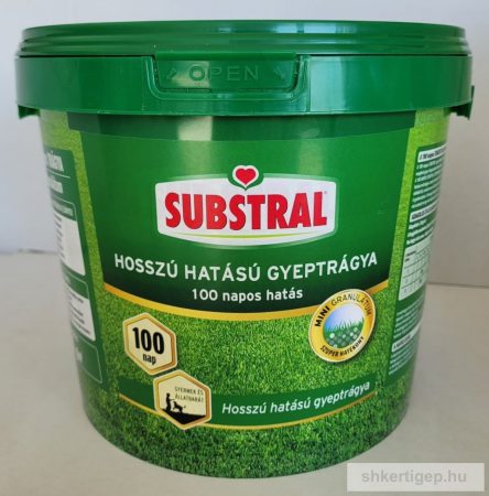 Substral Hosszú hatású gyeptrágya 250 m2 - 5 kg