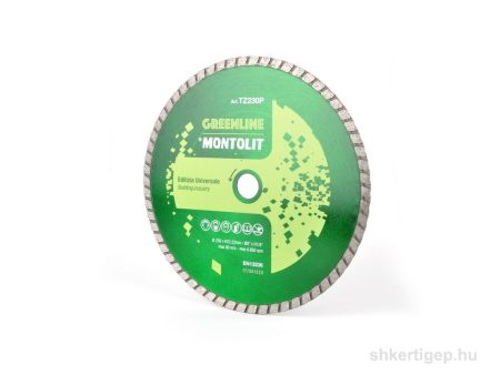 MONTOLIT TZ230P TURMONT 230P ECO gyémánt tárcsa