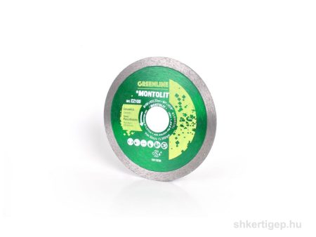 MONTOLIT CZ100 CERMONT gyémánt tárcsa kerámiához O 100 mm