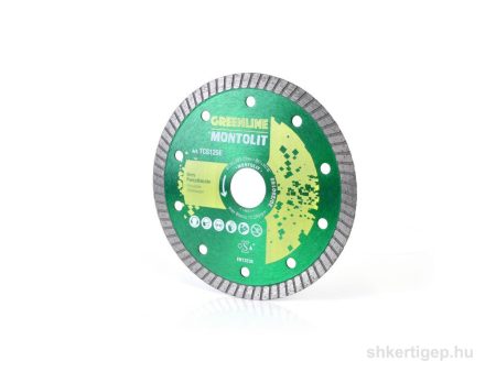 MONTOLIT TCS125E TUR.D. gyémánt tárcsa kerámiához O 125 mm