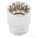 DUGÓKULCS FEJ   1/2'   23MM NEO TOOLS