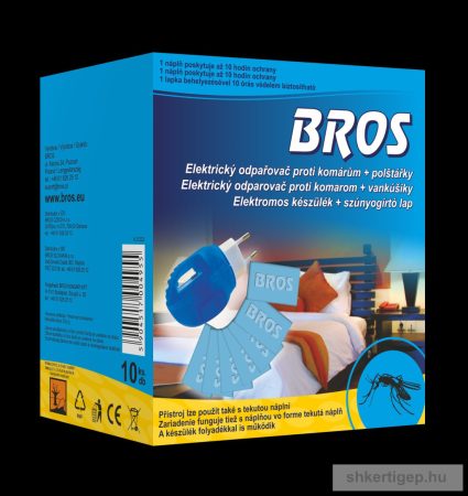 Bros Szúnyogirtó elektromos kész.+10 db lapka