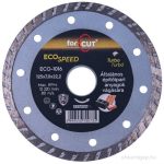   Flexmann For Cut gyémánttárcsa ECO 125x2.6x7x22.2mm turbo univerzális