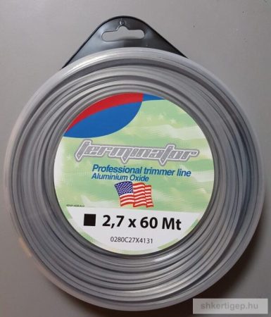 Damil 2.7mm szögletes alumínium poros 60m 