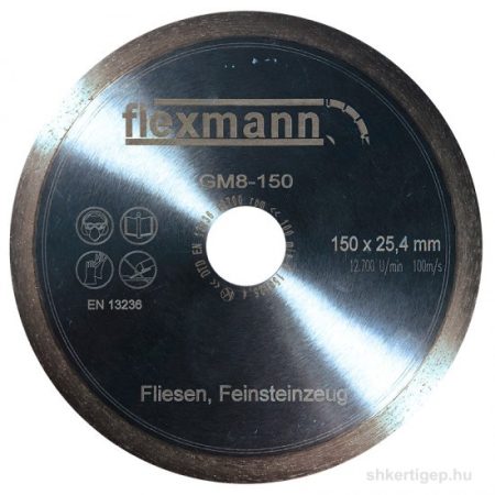 Flexmann For Cut gyémánttárcsa 300x2,2x8x22,2/25,4 kerámia,csempe