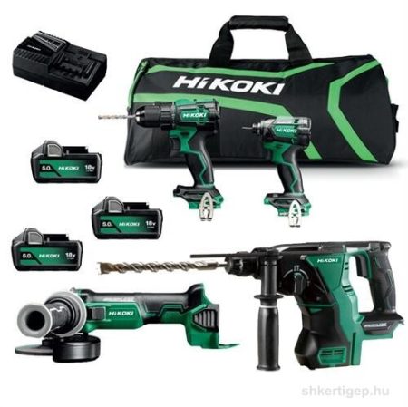 Hikoki KC18DE-WHZ DS18DE+WH18DC+G1813DA+DH1826DA Erőcsomag