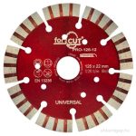   Flexmann For Cut Gyémánttárcsa PRO 125x3,0x12x9x22,2mm turbo Piros szegmentált