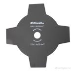   Riwall Négyágú vágókés fűkaszához 255mm / 25,4mm / 1,4 mm