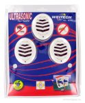   Weitech Ultrahangos kártevő riasztó 45m2, 3db/csomag /hálózatról működik